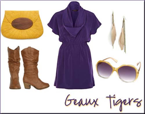 LSU Tailgating Fashion