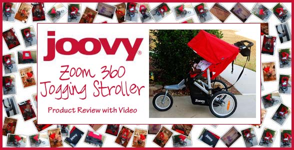 Joovy Zoom 360 Jogging Stroller {Product Review}