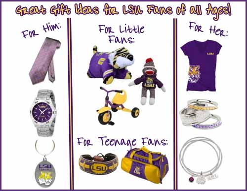 Gift Ideas for LSU Fans