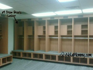 New Orleans Saints Locker Room